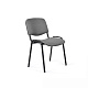 ИЗО BL Стул ткань, каркас металл обивка меланж С-71, каркас черный