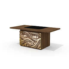 TS-180 + TS-100.4 Стол руководителя с траверсом Time.S Палдао