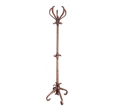 В 10Н Вешалка напольная дерево средне-коричневый