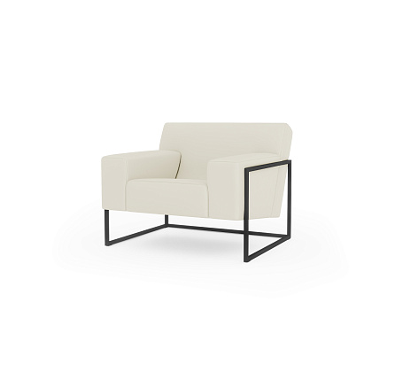 Рэй-1 Кресло 1-мест. 93х87х76 см Boom ice белый