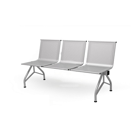 СТИЛЛ СМ 86/2-03 Многоместная секция металл, каркас металл серебристый металлик RAL 9006