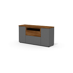 Neo-34 Греденция 160x45x81 Art.Neo II дуб Шале/графит