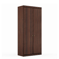 17502 Шкаф гардероб 90x40x200 Bern темный орех