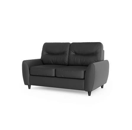 Наполи-2 Диван 2-мест. 148x80x84 см Art-Vision 101 черный