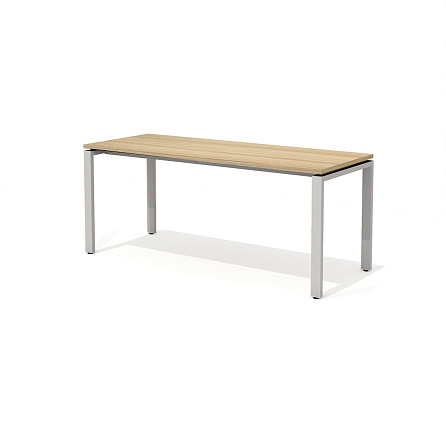 RM-1 + F-1 Прямой стол на металлокаркасе Rio Base швейцарский вяз