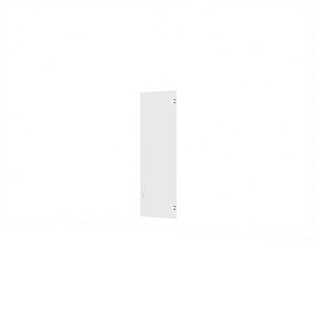 А-01.1 Дверь средняя стеклянная 39x0,5x116 см, Агат стекло прозрачное ольха/светло-серый