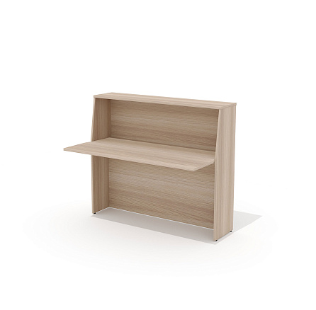 А-140 Модуль стойки администратора 140x75x120 Агат ясень Шимо N