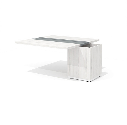 Ts-140.1N Модуль стола для переговоров 167,5x140x75 Time.S дуб Эльза