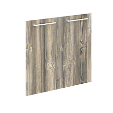 MLD 42-2 Двери для шкафа 84,4x76,5x1,8 см, MORRIS дуб базель / белый