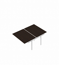 RP-4(x2)+F-64  Промежуточный сдвоенный стол на металлокаркасе