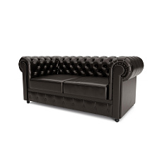 Честер-2 Диван 2-мест. 174x91x72 см Art-Vision 348 темно-коричневый