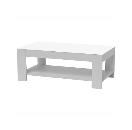 Beauty Style 26 Стол журнальный графит светлый U708/стекло белое