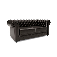 Честер-2 Диван 2-мест. 174x91x72 см Art-Vision 348 темно-коричневый