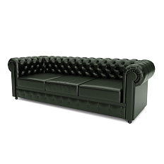 Честер-3 Диван 3-мест. 226x91x72 см Art-Vision 208 зеленый