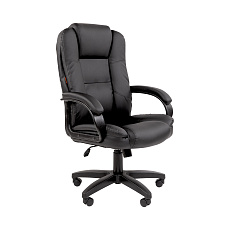 600LT Chairman Кресло обивка экопремиум черный, крестовина черный пластик, 07158667