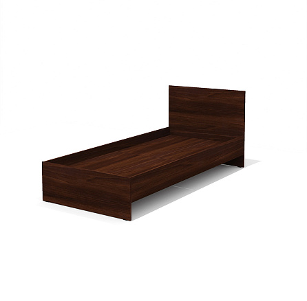 Ct-1 Кровать 93x203,2x81,5 Contemp орех темный